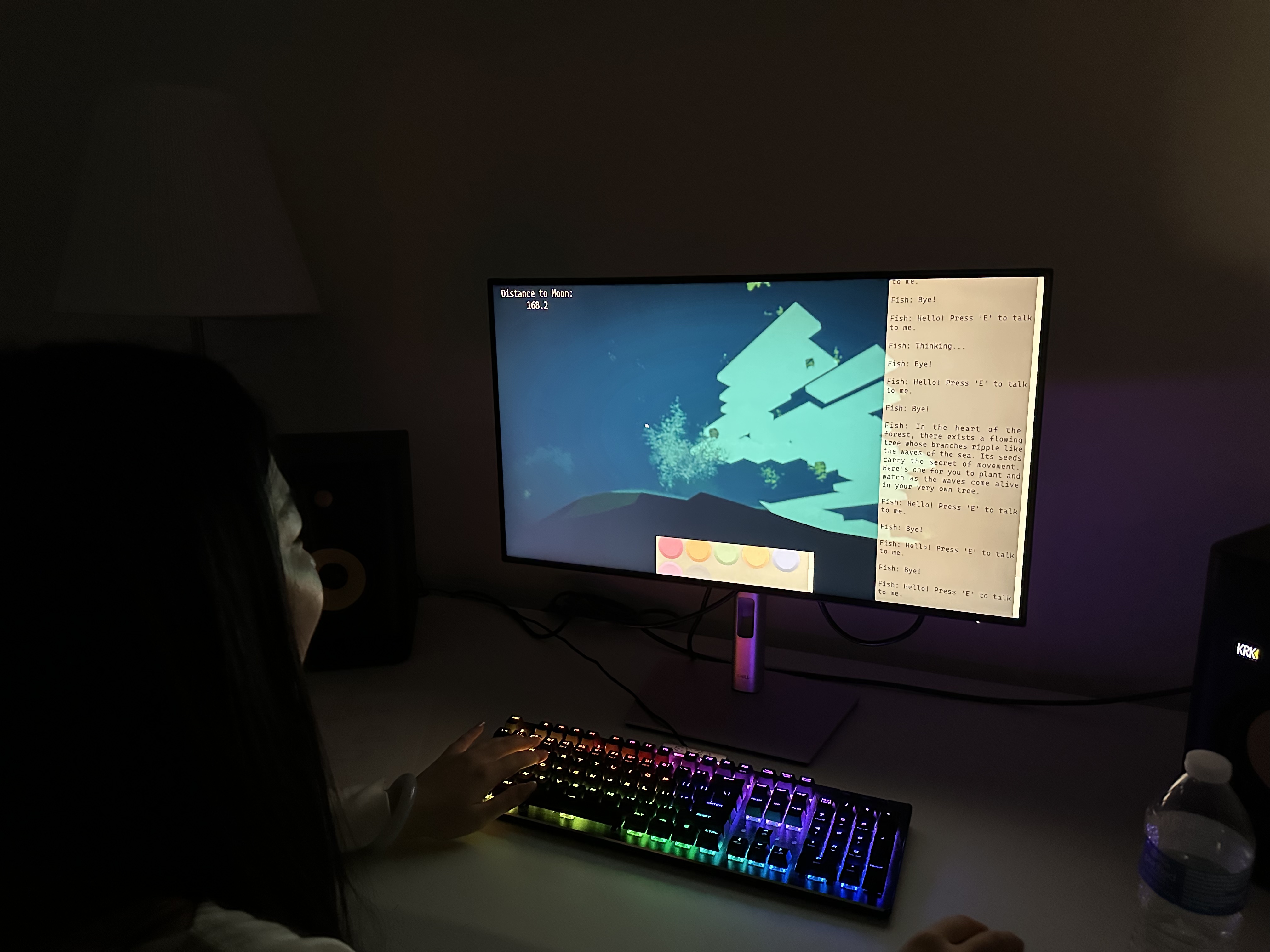 Photo 2 from Hearing the Forest project playtesting.